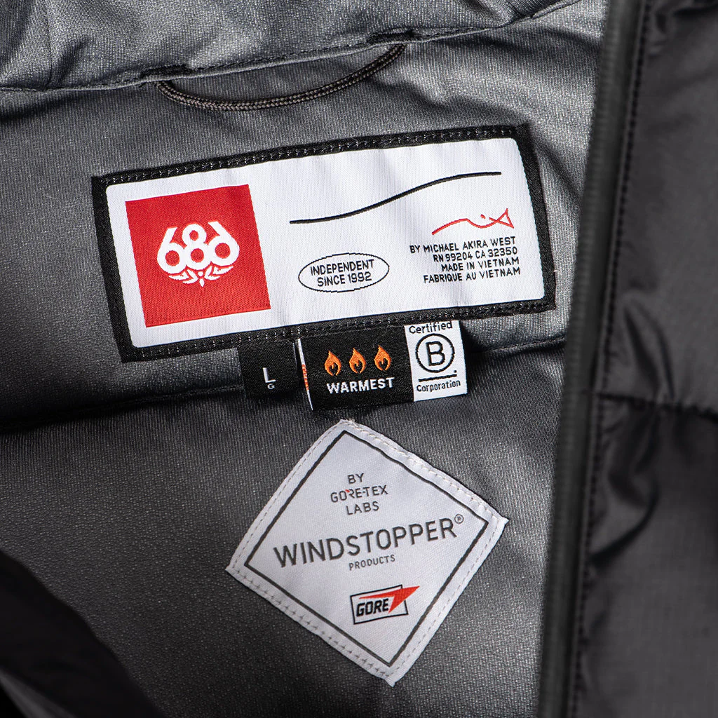 686 WINDSTOPPER® Union Down Puffer Jacket by GORE-TEX LABS - Image 10